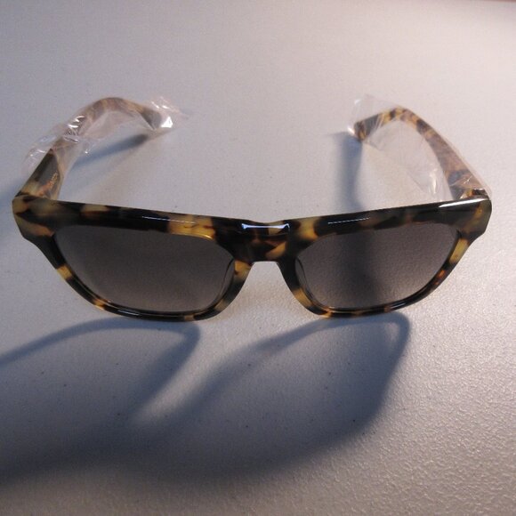 Carezz Narrow Vintage Tortoise Womens Sunglasses NEW